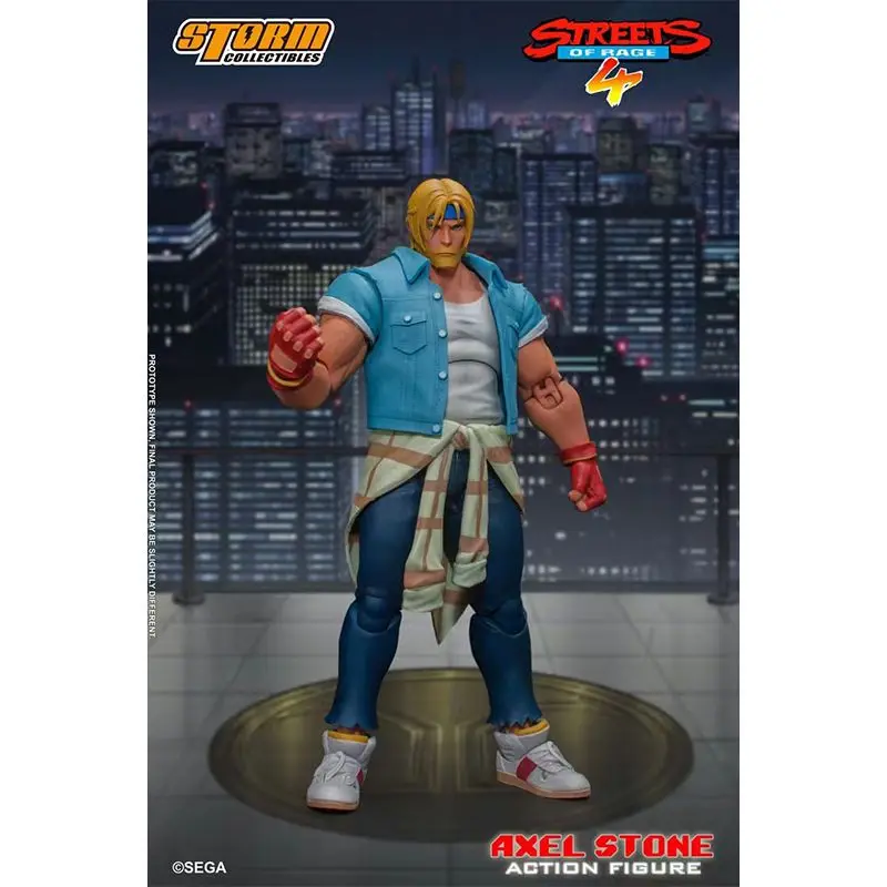 Original Storm Toys 1/12 AXEL STONE Streets Of Rage 4 In Stock Anime Action Collection Figures Model Toys