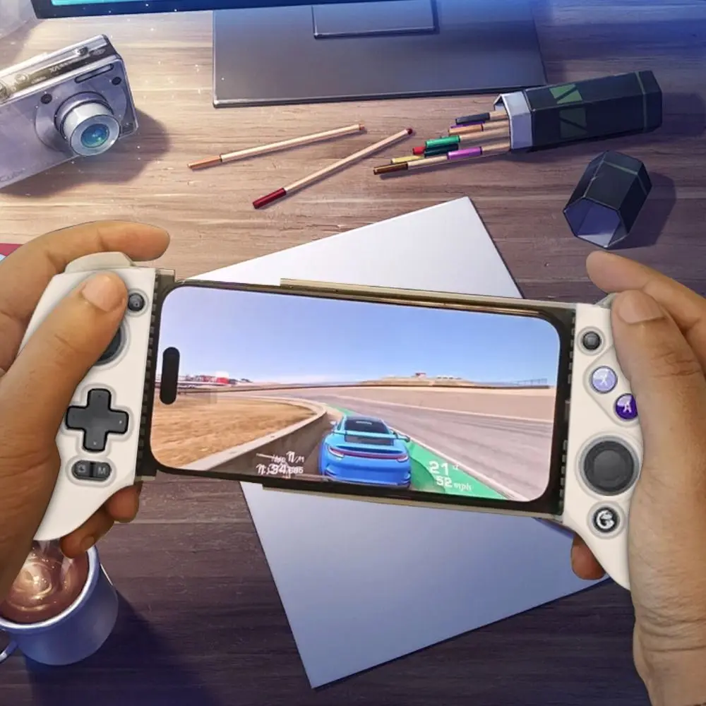 غطاء حماية لوحدة التحكم في الألعاب من السيليكون الناعم مقاوم للصدمات مع حبل ملحقات الألعاب حامي لـ GameSir G8