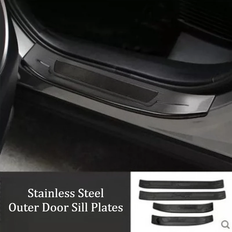 Welcome Pedal Threshold Strip For Lexus NX 200/300/300h/200t Modified Decorative Protection Door Sill Plate Interior Accessories
