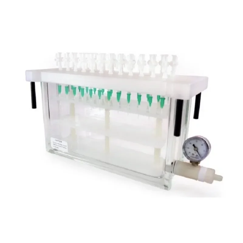 Lab 12/24 SPE Position Vacuum Manifold Solid Phase Extraction Device for Protein Pesticide Residue Testing Food Analysis