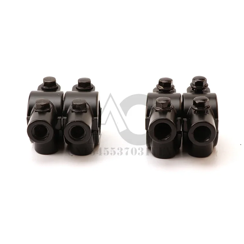Motorcycle Bicycle Rearview Mirror Mount Clips - Generic - usage example