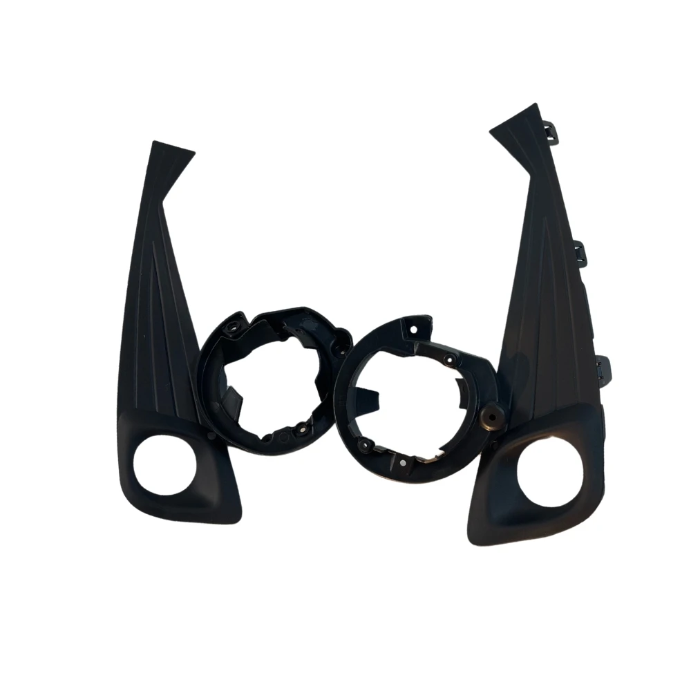 Car Front Fog Light Frame Bracket for Toyota CH-R 2021 2022 2023 No Drilling Required with DRL Housing