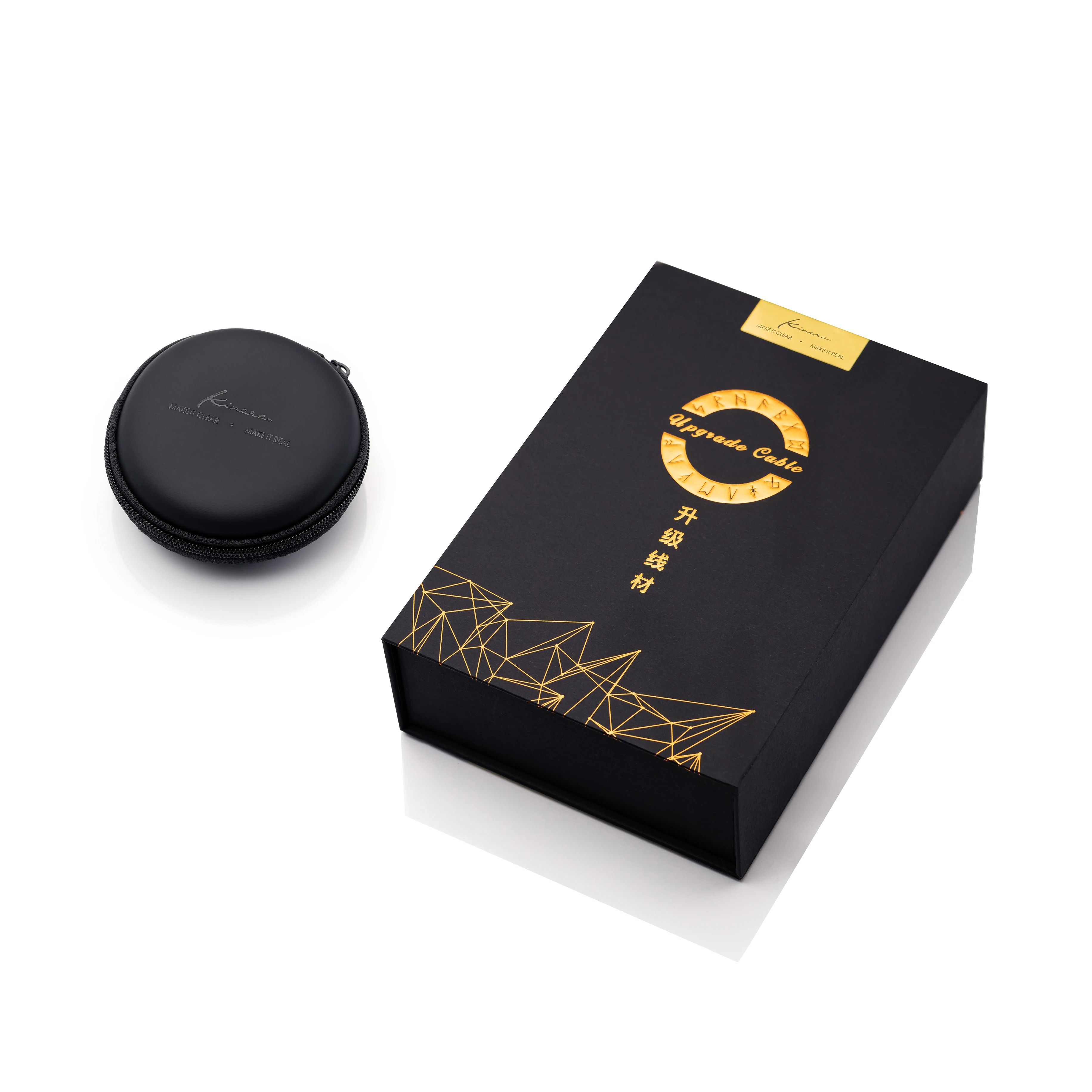 Модульный обновленный кабель Kinera Leyding (2,5+3,5+4,4),OFC+сплав медь с серебряным покрытием 5N, 8 жил, 0,78 2-контактный разъем MMCX