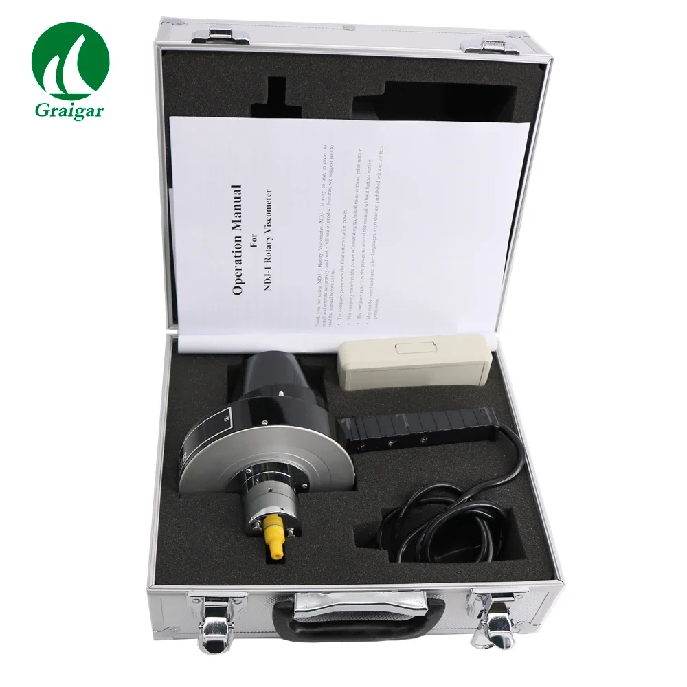 NDJ-1 Rotating viscometer NDJ-1 Cosmetics Rotational Viscometer 10~100000 mPa.s