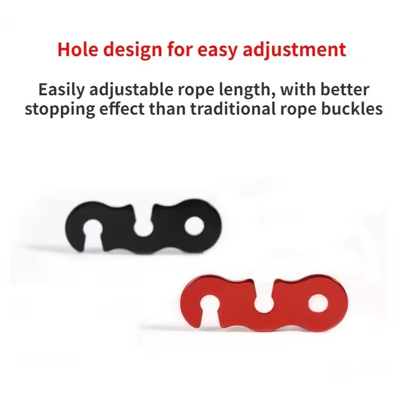 10Pcs S‑Type Tent Cord Rope Buckles Adjustable Tensioners Fasteners Outdoor Camping Tent Accessories gallery 2