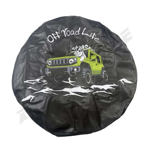 Чехол для запасного колеса Jimny 15 дюймов для Suzuki Jimny JB64 JB74 JB64W JB74W JC74, защитный чехол-сумка для заднего колеса Jimny, 2019-2026 гг.