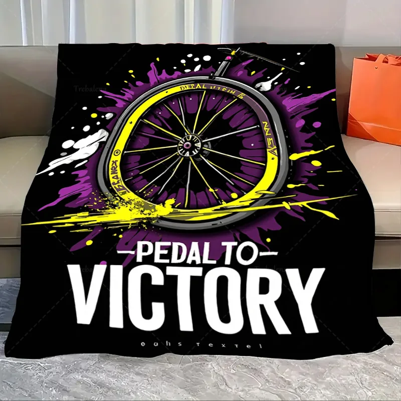 

1 шт. фланелевое одеяло «Велосипедное одеяло Victory» — педаль для Win Sports Design»
