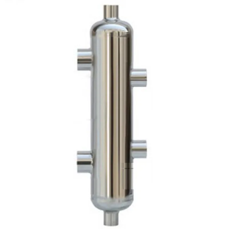 Stainless Steel Hydronic Separator Corrosion Resistant Water Pressure Separator For Underfloor Heating HVAC Project