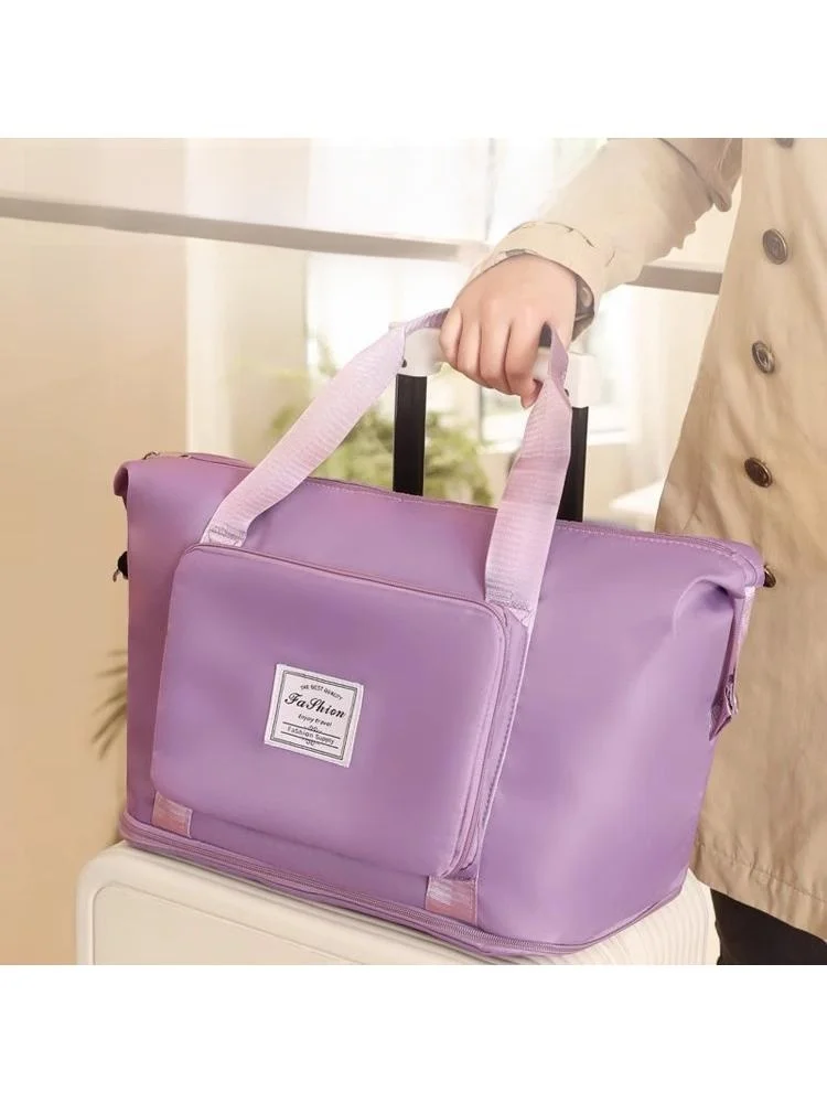 大容量トラベルバッグ-荷物用キャリーオンハンドバッグ-水泳やフィットネス用バッグ-ビジネス旅行や産休用の収納バッグ