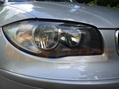Для BMW 1 серии E82 E88 E87 E81 2004 - 2010 2011 2012 Дневные ходовые огни Ultra Bright Crystal DTM M4 Style Led Angel Eyes Halo Rings