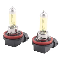 2x H8 35W Hyper Yellow HID Xenon Światło przeciwmgielne Reflektor Żarówka halogenowa 2500K 12V