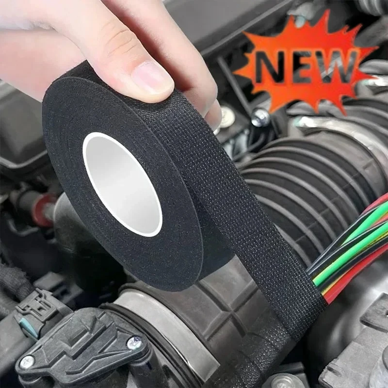 Heat Resistant Automotive Fabric Cloth Tape Waterproof Soundproof Electrical Wire Harness Insulation Tape