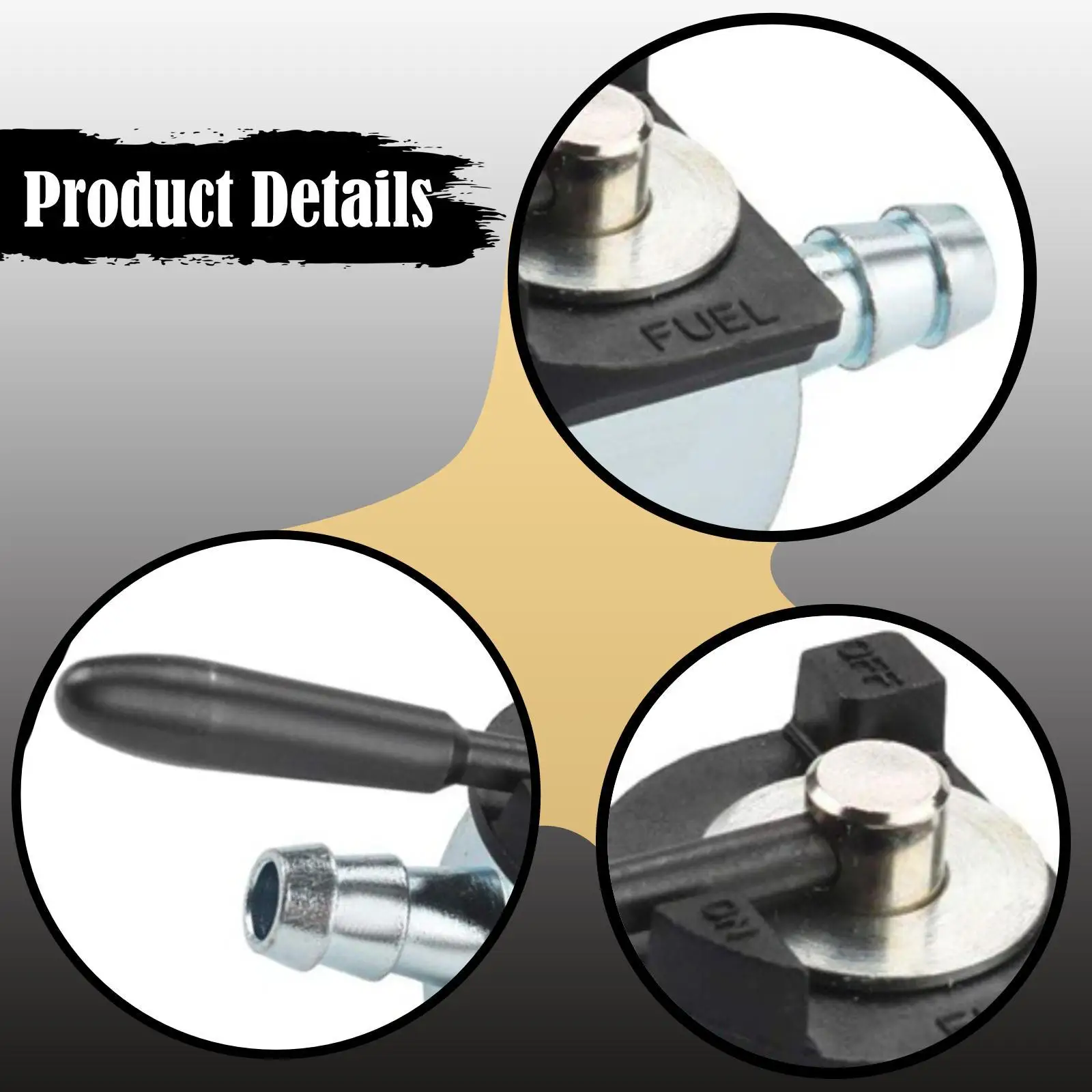 Inline Fuel Shut Off Valve Spare Part 1/4