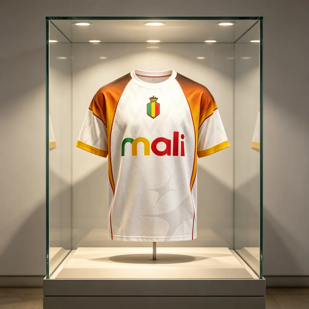 New Mali Trendy Design Football Shirt for Fans Quick Drying Classic Style Light and Thin Breathable Hot Sale Family Kids Tees