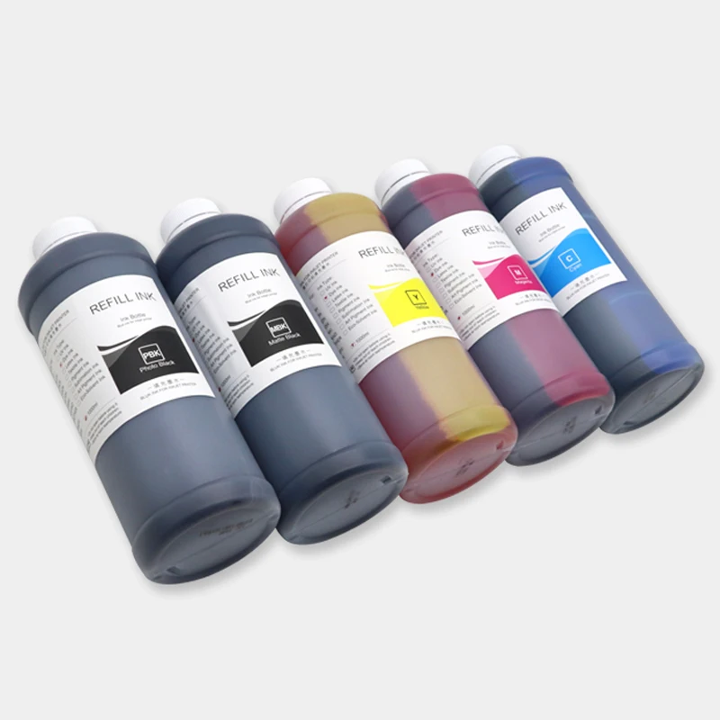 Imagem -05 - Recarga Tinta Corante para Impressora Epson Surecolor Cores T3000 T5000 T7000 T3070 T5070 T7070 T3270 T5270 T7270 T3200 T5200 T7200 500ml