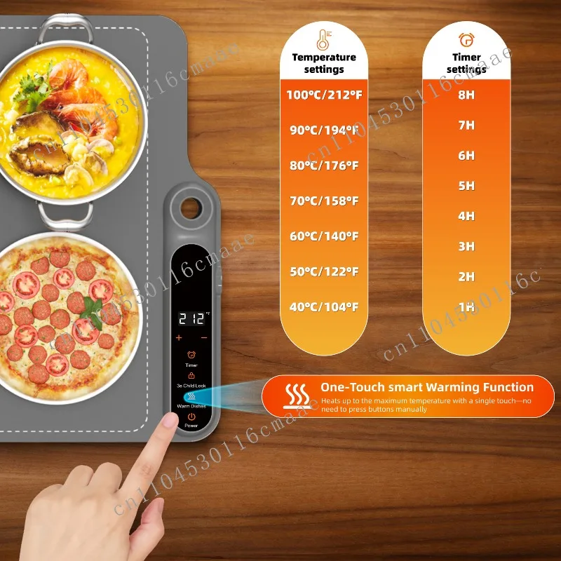 Warm Vegetable Board, Super Long, Household and Commercial One Key Warm Vegetable Flexible Folding Hot Vegetable Artifact