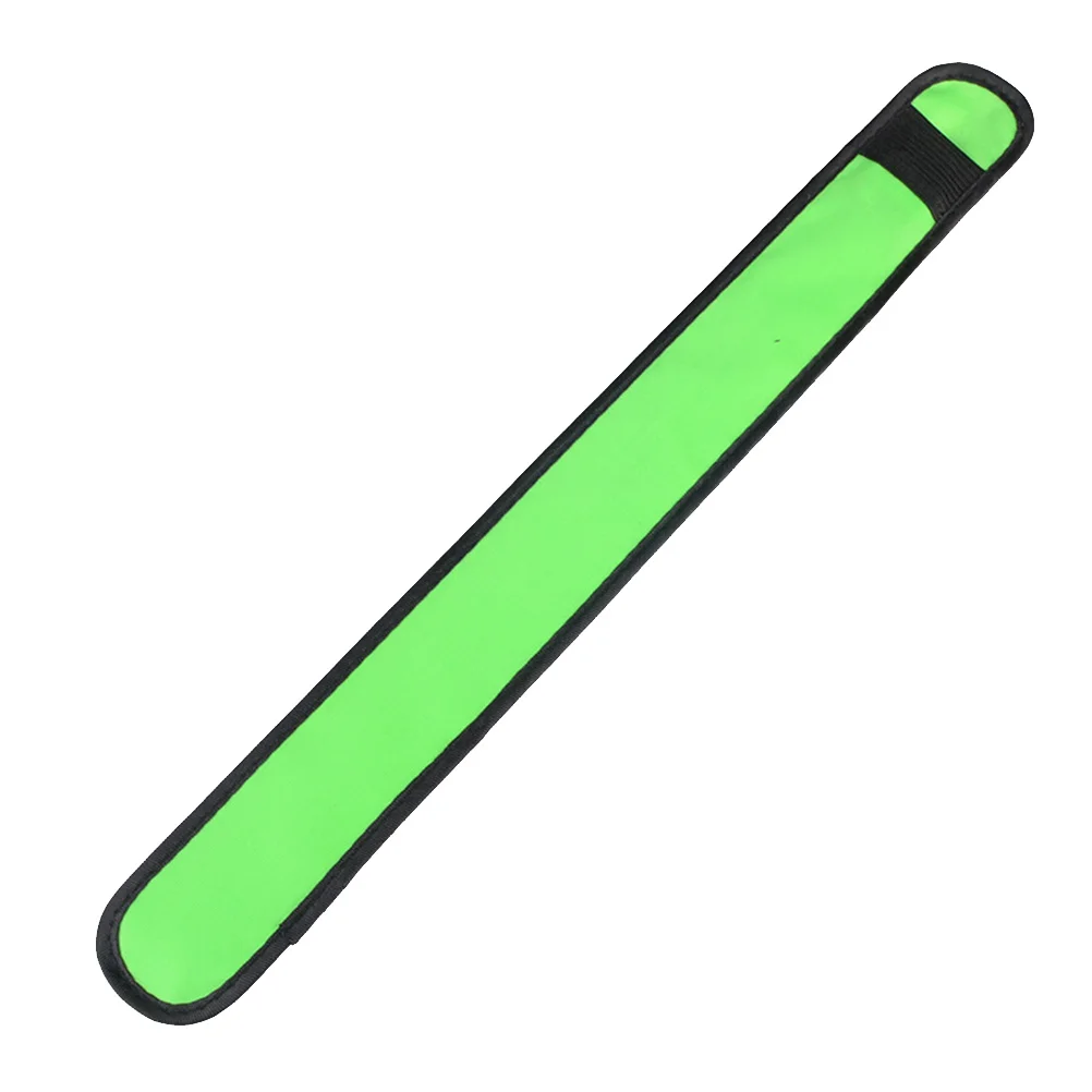 

4pcs Led Luminous Slap Bracelets Safety Wristbands For Night Running Walking Hiking Jogging Riding Visible In Dark Multi-Color