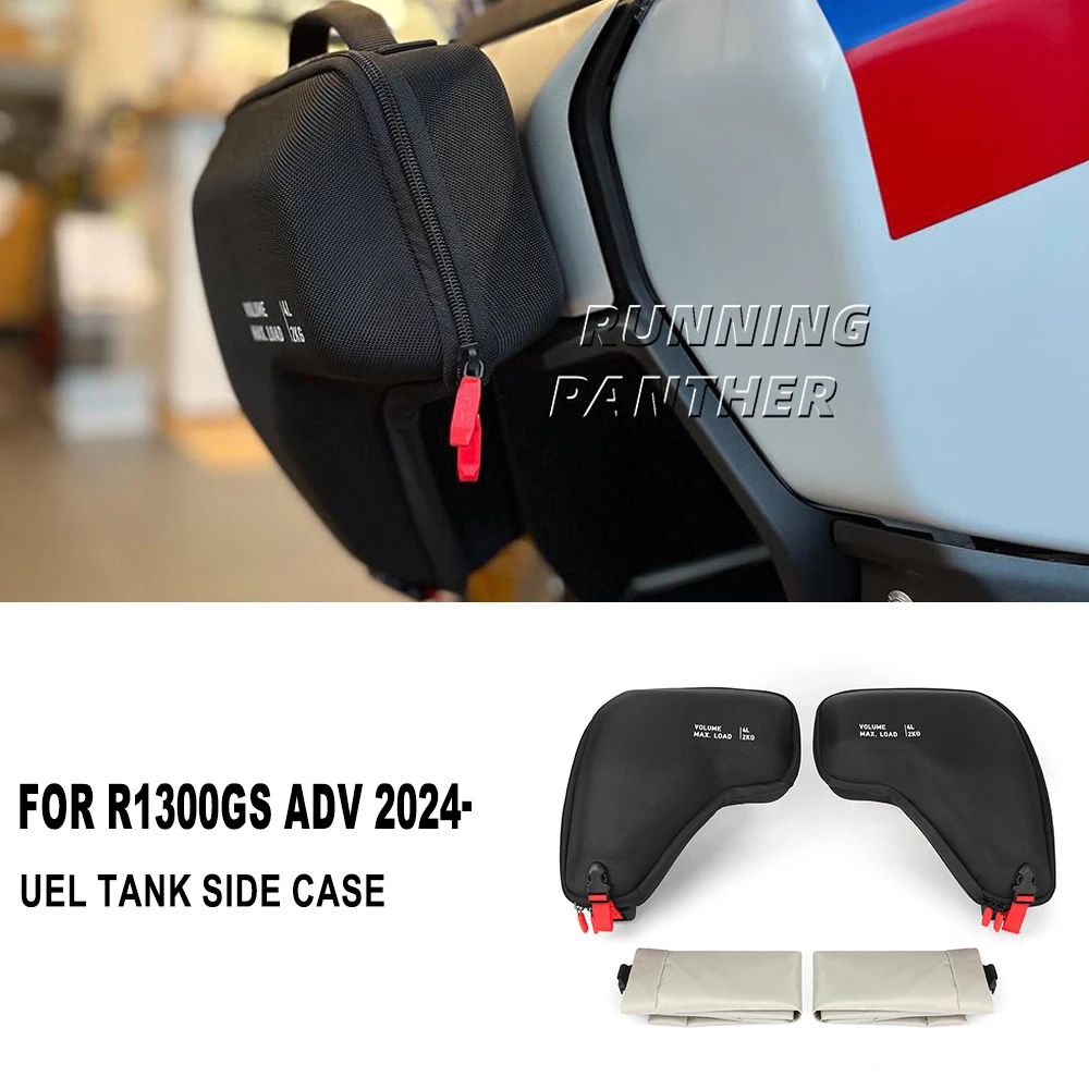 

For BMW R1300GS Adventure R1300GS ADV R1300GSA 2024 - Waterproof Left Right Radiator Cowl Bags Fairing Accessories