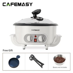 Electric Coffee Beans Roasting Machine 110/220V Non-stick Coating Coffee Roaster Household Grain Drying Maker Electric Bake Tool