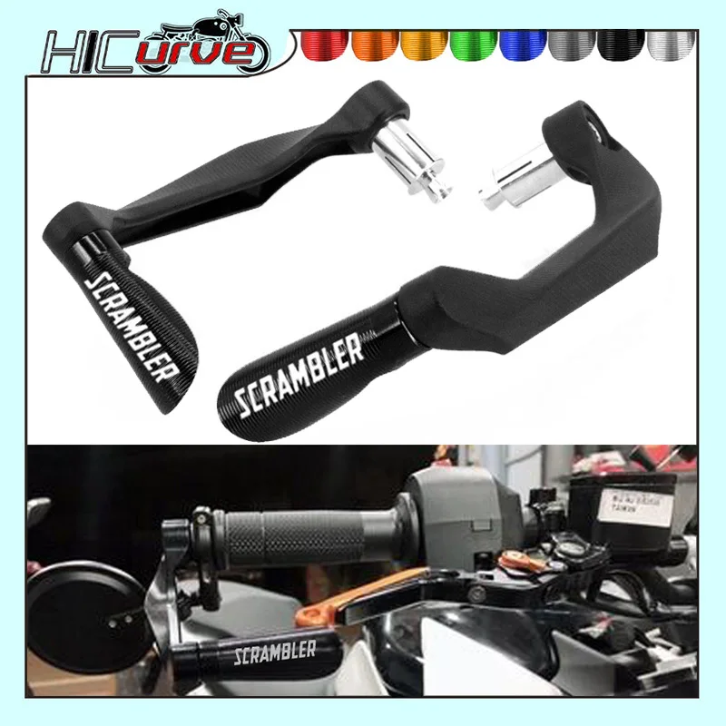 

For DUCATI Scrambler 800 400 Scrambler800 Scrambler400 Motorcycle CNC Handlebar Grips Brake Clutch Levers Guard Protector