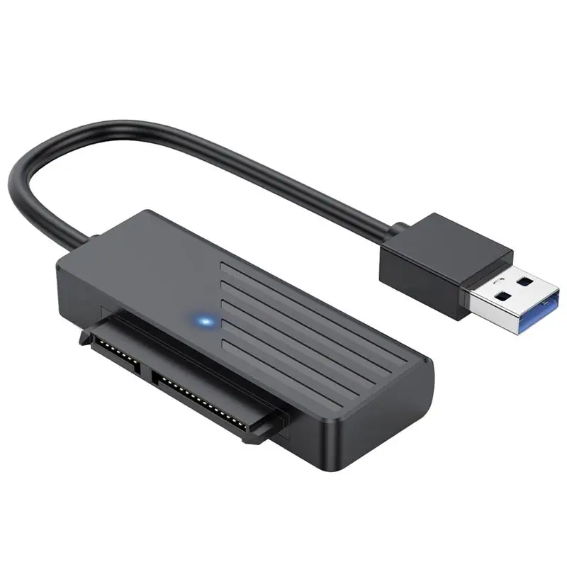 External Hard Drive Reader, SATA III To USB 3.0 Adapter, 2.5" SSD Transfer Converter Cable Compatible