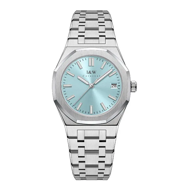 High Quality Switzerland Watches for Woman Luxury Brand CARNIVAL Watch Women Quartz Sapphire Calendar Luminous Waterproof Montre