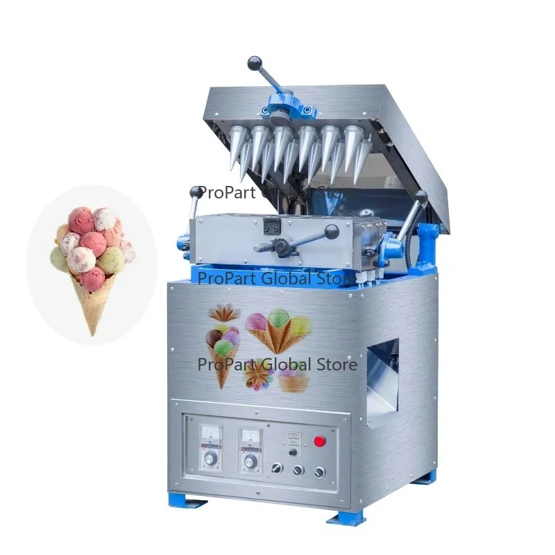 Custom Ice Cream Cone Wafer Making Machine Commercial Small Edible Coffee Cup Machine Small Manufacturing Machines