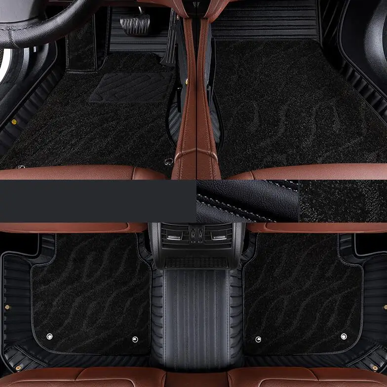

Custom special car floor mats for Mercedes Benz E Class W214 sedan 2026-2024 High quality rugs waterproof double layers carpets