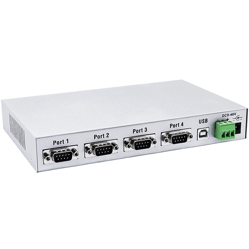 عالية الجودة USB إلى RS232 محول 4 منافذ RS-232 تحويل محول USB2.0 المسلسل 9-Pin COM DB9 توصيل ESD UT-860