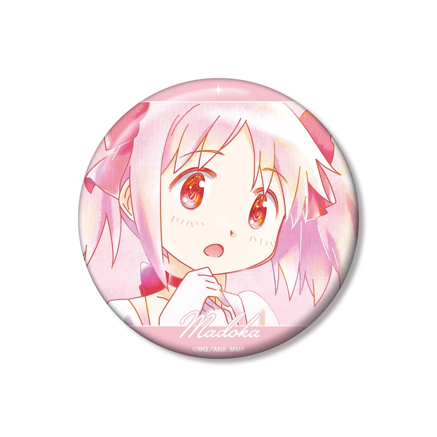 58 مللي متر أنيمي Puella Magi Madoka Magica Akemi Homura Sakura Kyouko تأثيري حلي شارة دبوس SPTE صفيح بروش ﻿   دعامة عيد الميلاد جيلف