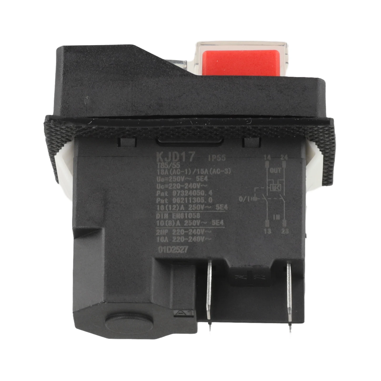 Электромагнитный переключатель Accidental Power Failure KJD17, высококачественные материалы, металл + ABS, защита от выключения питания, номинальное напряжение 220 В