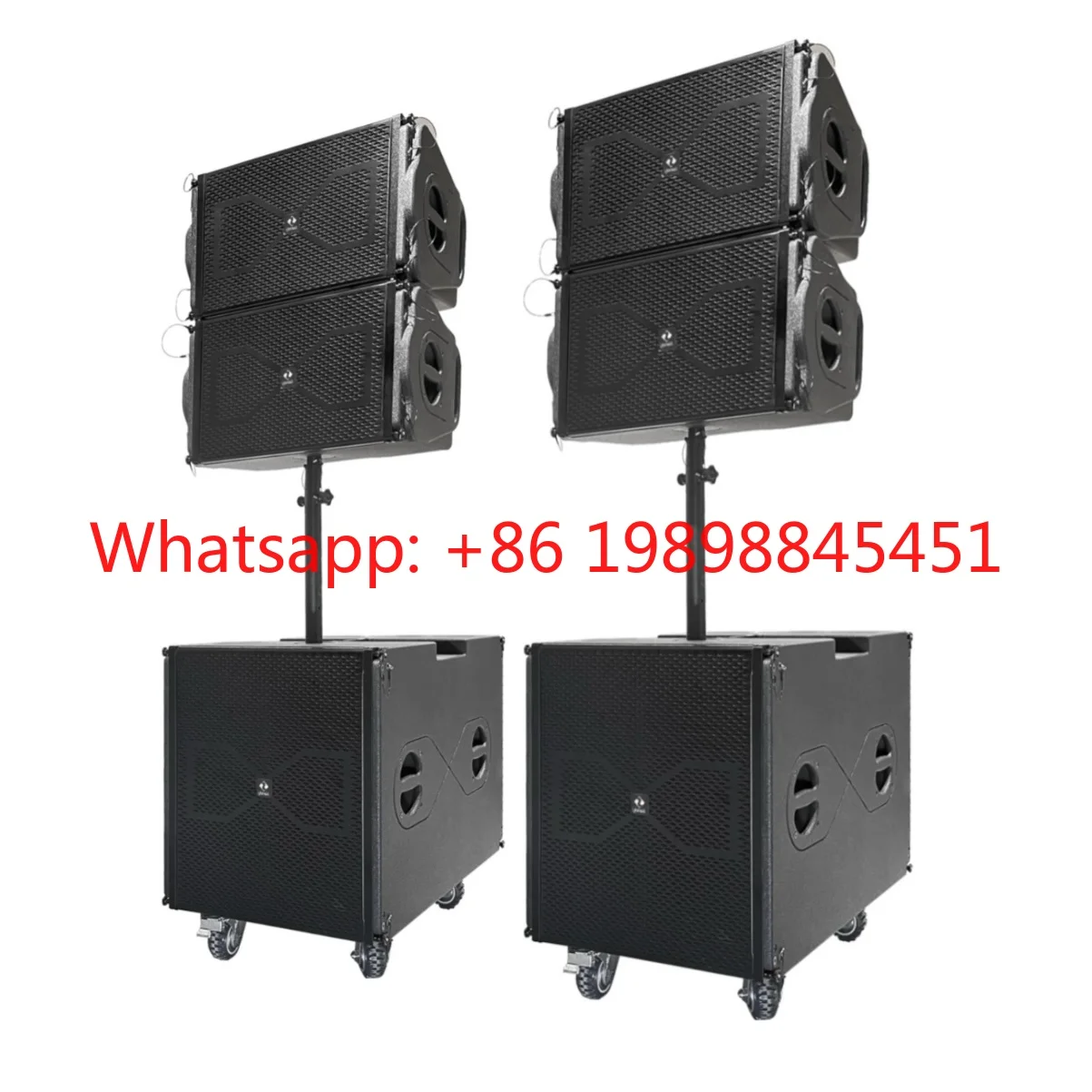 Sandy K6 Professional Line Array Speaker Waterproof Audio Sound Equipment Outdoor Active PA System