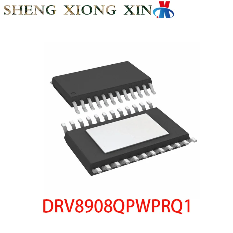 5 sztuk/partia 100% nowy DRV8908QPWPRQ1 24-HTSSOP pełny pół most ( mostek H) sterownik DRV8908 8908 układ scalony