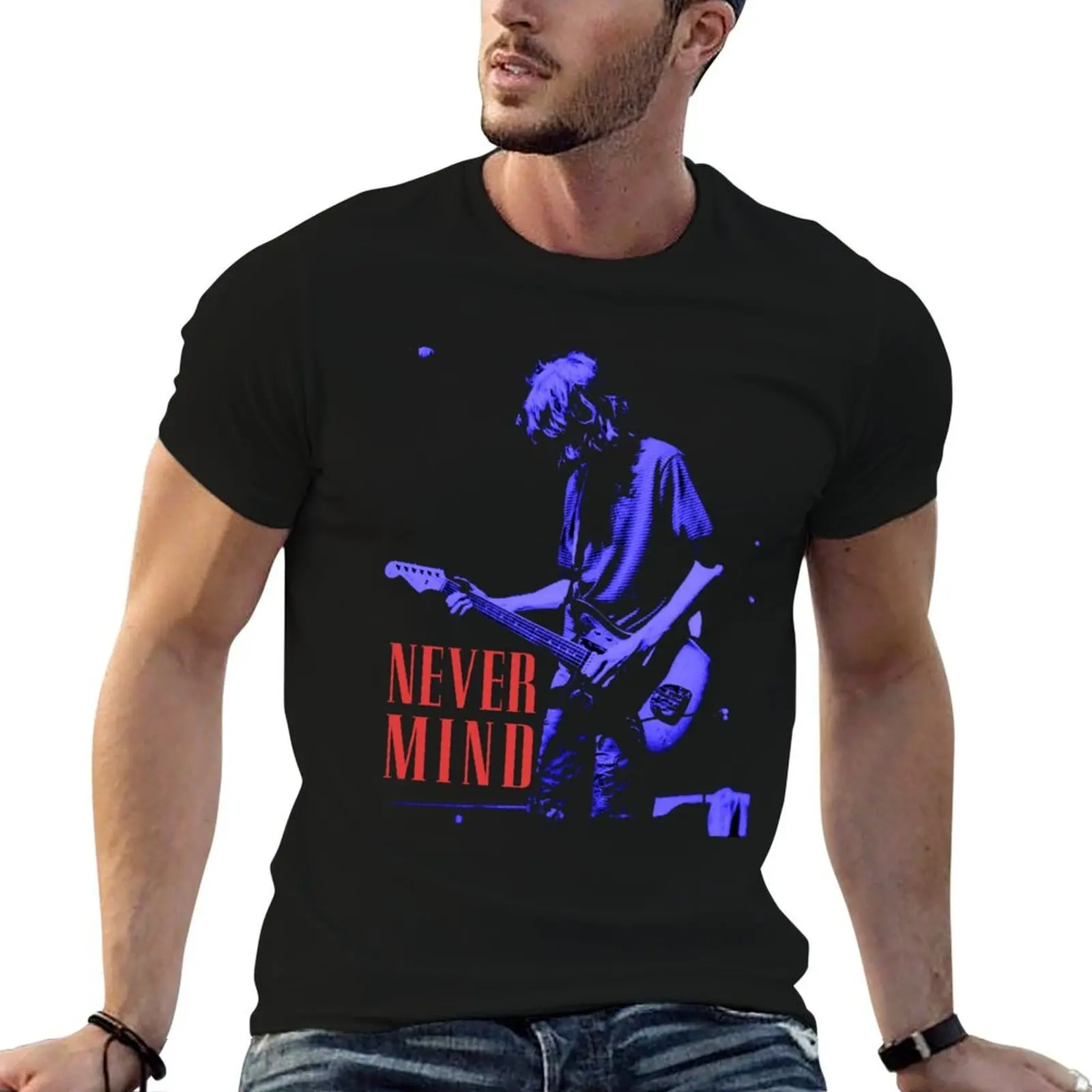 

Vintage Grunge Rock Star Legend 90s rock band music T-Shirt man t shirts for men casual anime t shirts oversize T-Shirt