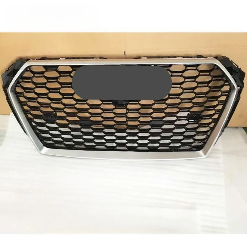 

Honeycomb Grill Mesh Front Hood Grille Bumper Grill Center Grille for RS4 Grill for A4 B9 2017-2019 Fast Shipping