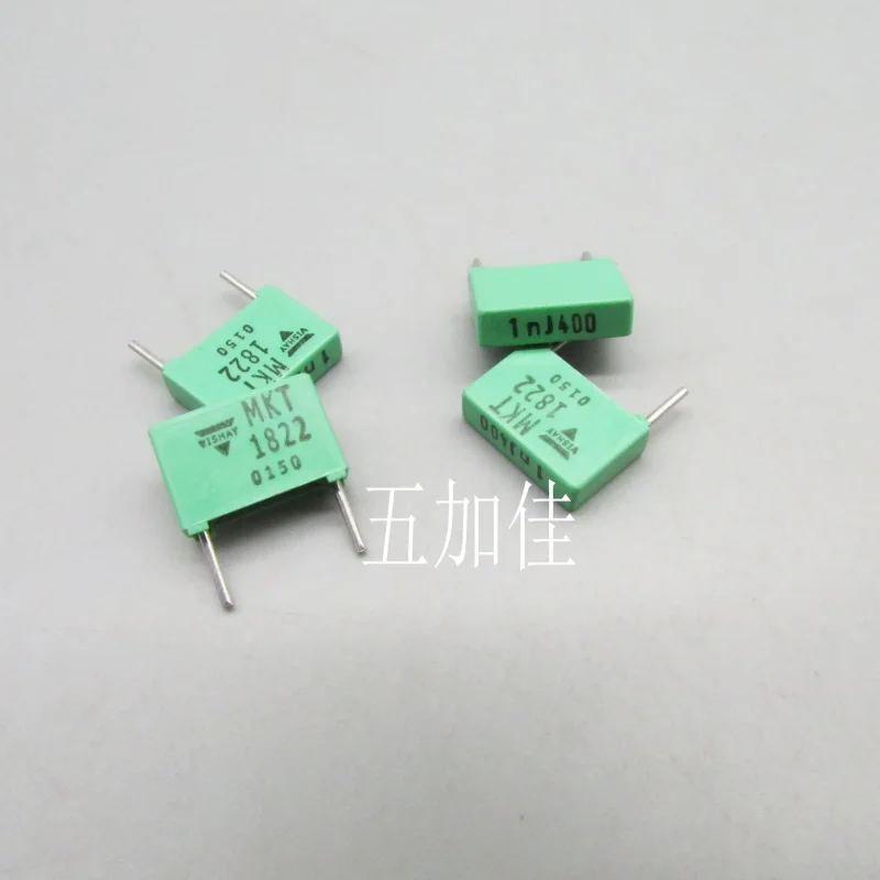 10-100pcs Imported MKT1822 400V1NF 400V1000PF 102 Copper-lead Audio Coupling Film Capacitor
