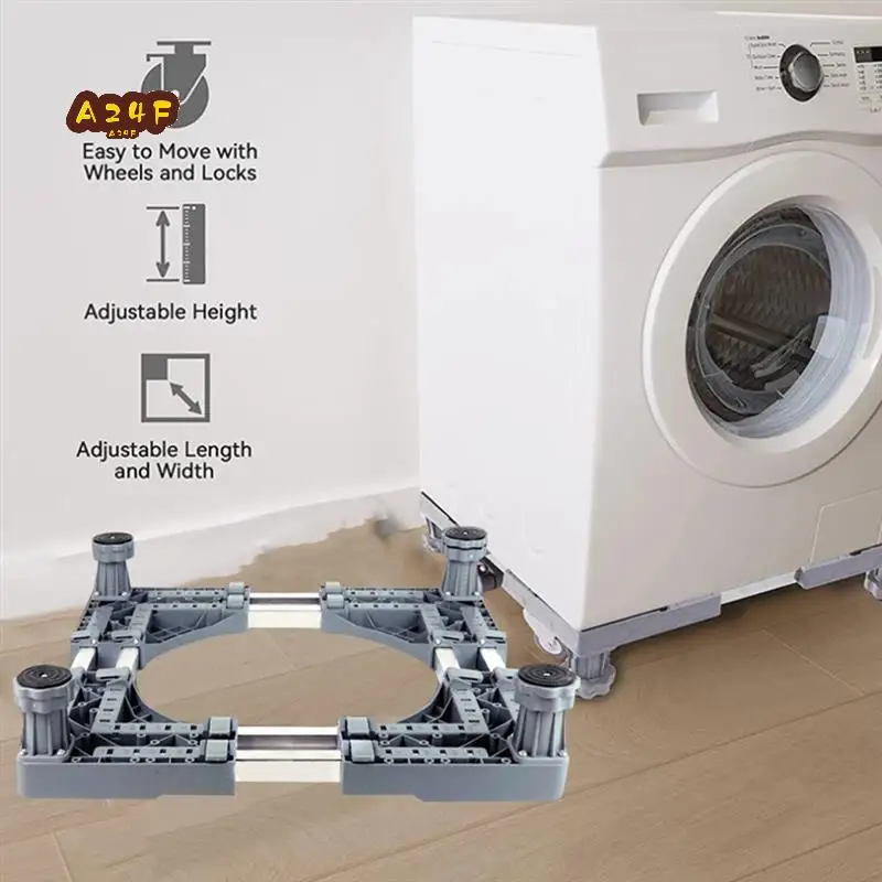 

A24F-1 Piece Washing Machine Stand Universal Base Bathroom Accessories For Dryer Refrigerator A