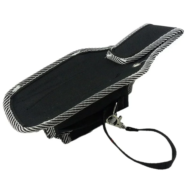 Imagem -04 - Multifuncional Canvas Tool Bolsa Eletricista Cintura Pocket Case Chave de Fenda Kit Belt Pouch Titular