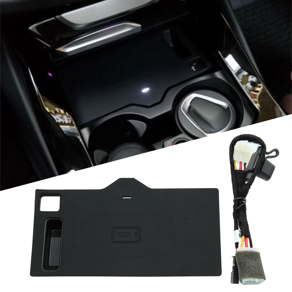 

Car Console Storage Box Wireless Charging Charger For BMW X3 X4 G01 G02 2018 2019 2020 2021 LHD Only