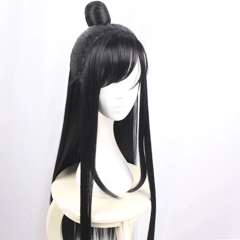 Grandmaster of Demonic Cultivation Nie Huaisang Cosplay Wig Heat Resistant Synthetic Hair Nie Huaisang Cosplay Fan As Gift