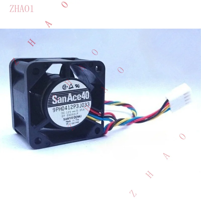 Z   1pcs for Supermicro Sanyo Denki San Ace 40 9PH0412P3J033 4-pin server Cooling FAN