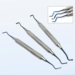 3Pcs Dental Composite Resin Filling Spatula Resin Filler Kit Dentist Repair Instruments Dentistry Restoration Tools Instrument