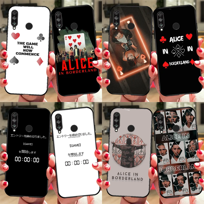 Alice in Borderland For Huawei Honor Magic 5 Lite X8 X9 X8a X9a 50 70 P20 P30 P40 P50 P60 Pro P Smart 2019 Case