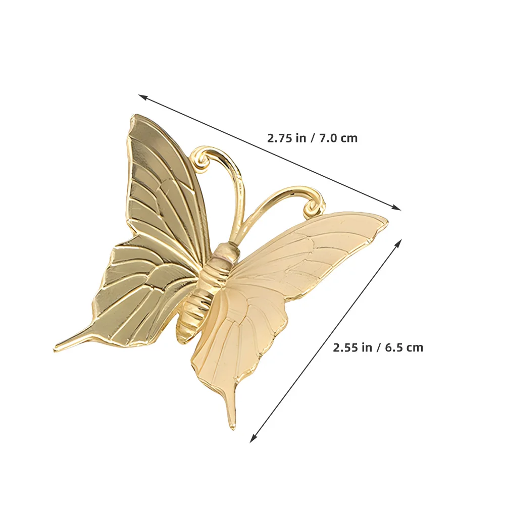 

Brass Butterfly Cabinet Knob Small Size Durable Furniture Handle Drawer Pull for Wardrobe Dresser Decoration Butterfly Knobs