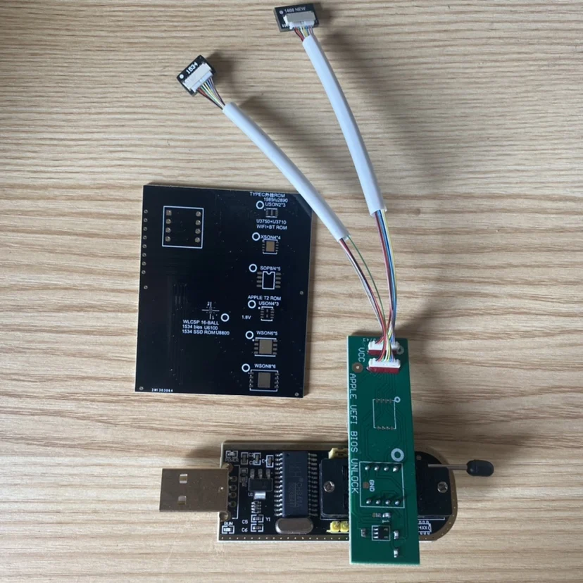 Imagem -02 - Desmontagem Chip Flash Update Bios Leitura e Gravação Uefi Bios Desbloquear A1534 1466 17061707 1708 Efi Desbloquear id Firmware Lock
