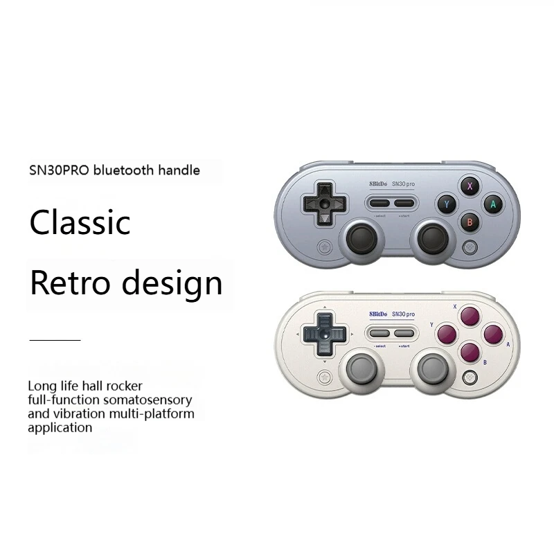 Sn30 Pro Wired Two Mode Usb Game Controller Vibration Hand Sensation Supports Swtich/Steam/Windows10/Pc/Apple/Android Universal