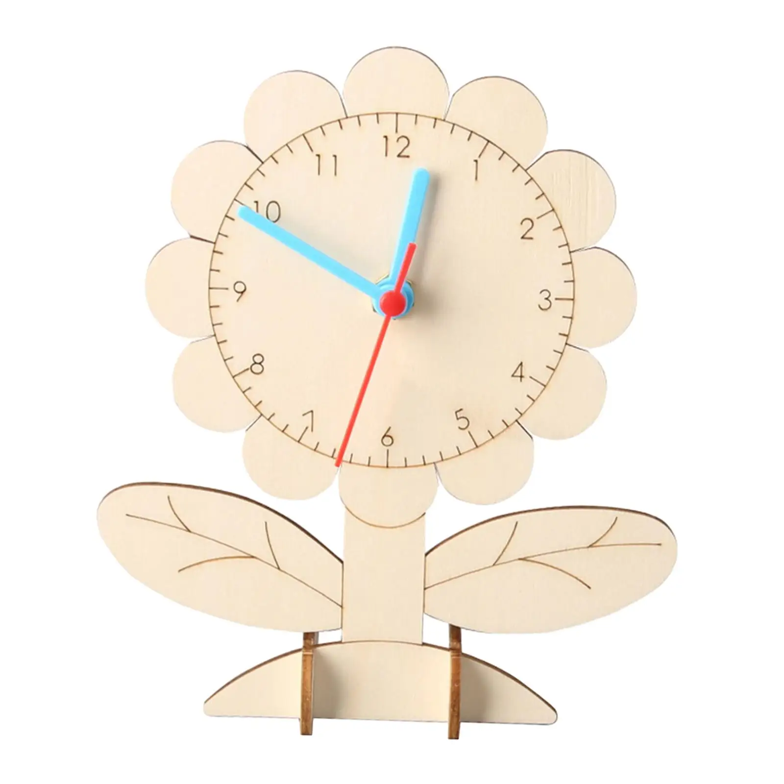 DIY Clock Model Science Experiment Kits 3D Puzzles Educational Model Toys for Teens Teaching Aids Beginners Kids Creative Gift