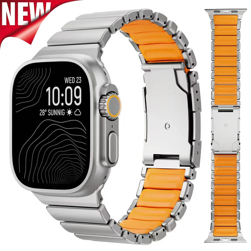 luxury-titanium-silicone-strap-for-apple-watch-ultra-3-2-49mm-46mm-45mm-44mm-42mm-bracelet-for-iwatch-series-11-10-9-8-7-6-se-5
