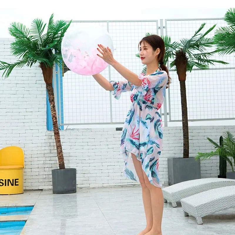 حار مطرزة سرير قابل للنفخ لحمامات السباحة ألعاب احتفالات شاطئ الكرة ألعاب مياه السباحة بالونات الكرة الطائرة