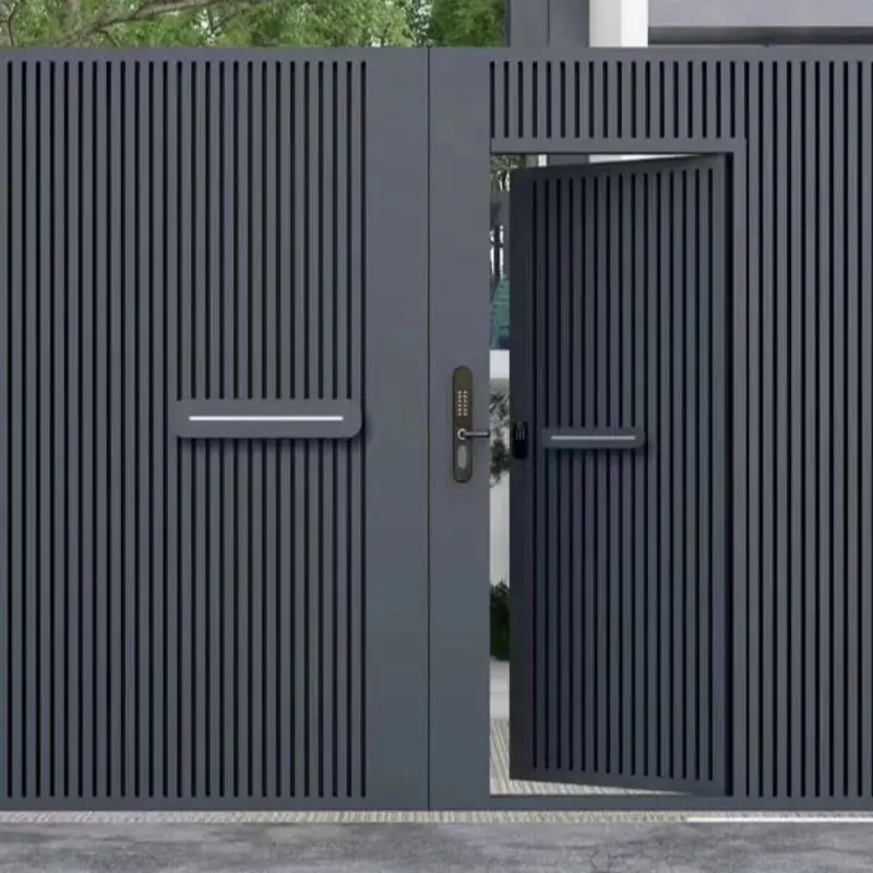 Automatic Large Household Sliding Door Suspended Forked Door Lane Door Automation Anti Rust Weatherproof Heavy Duty Easy Install